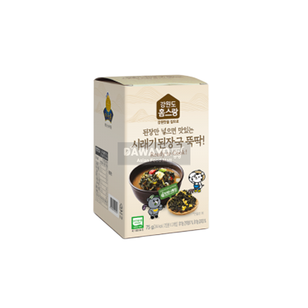 Homesir Rice with Dried Radish Greens and Doenjang Soup (75g)