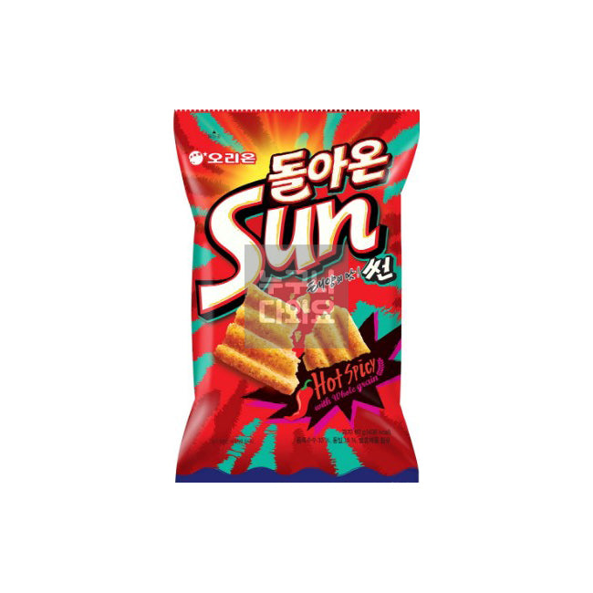 [내수용] 오리온 썬칩 핫스파이시 매운맛 66g
