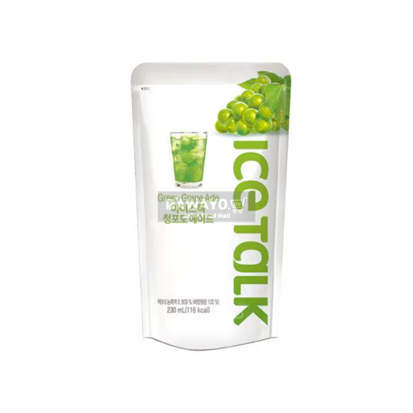 [Domestic] iTalk Refreshing Green Grape Ade 230ml