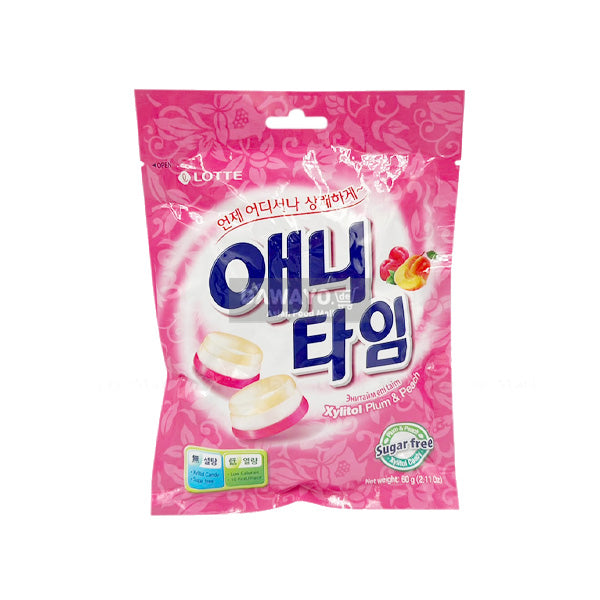 Lotte Anytime Pflaume & Pfirsich Geschmack 60g