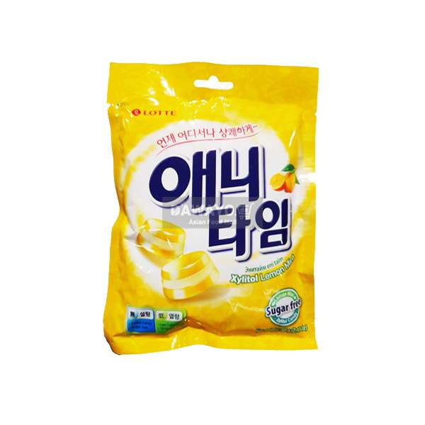 롯데 애니타임 레몬민트 60g