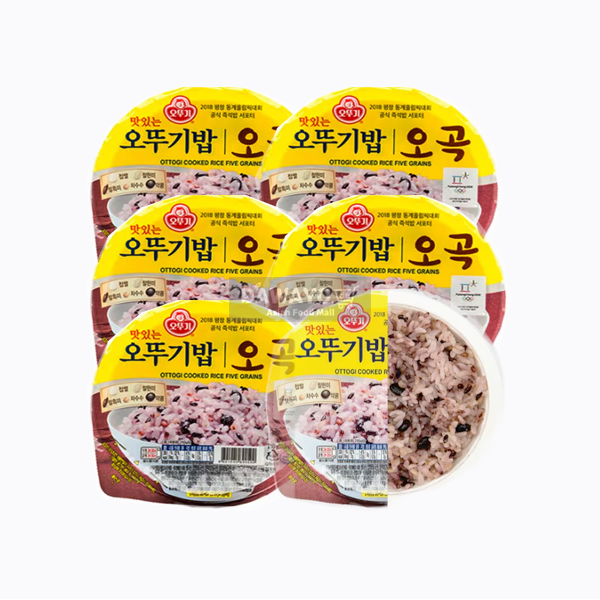!SONDERANGEBOT! – Ottogi Leckerer Fünf-Korn-Reis 6er-Pack (210g *6)