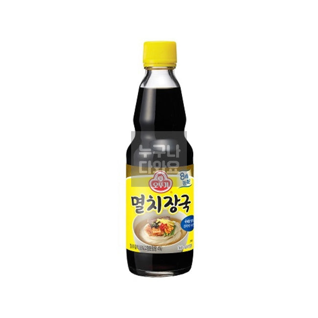 [내수용] 오뚜기 8배농축! 국내산 멸치장국 360ml