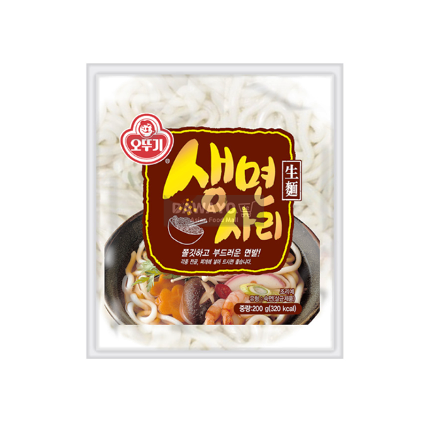 [내수용] 오뚜기 쫄깃하고 부드러운 생면사리 200g