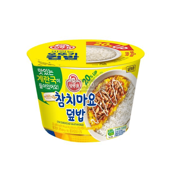 [Domestic] Ottogi Tuna Mayo Rice Bowl with Delicious Egg Drop Soup 252g