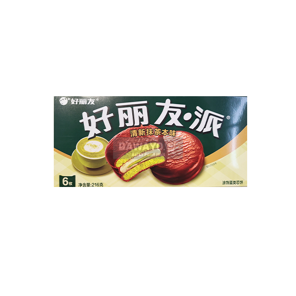 Orion Pie Matcha 216g (6 Stück)