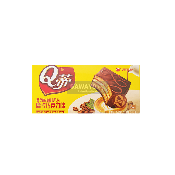 오리온 모카 초콜릿 맛 파이 168g