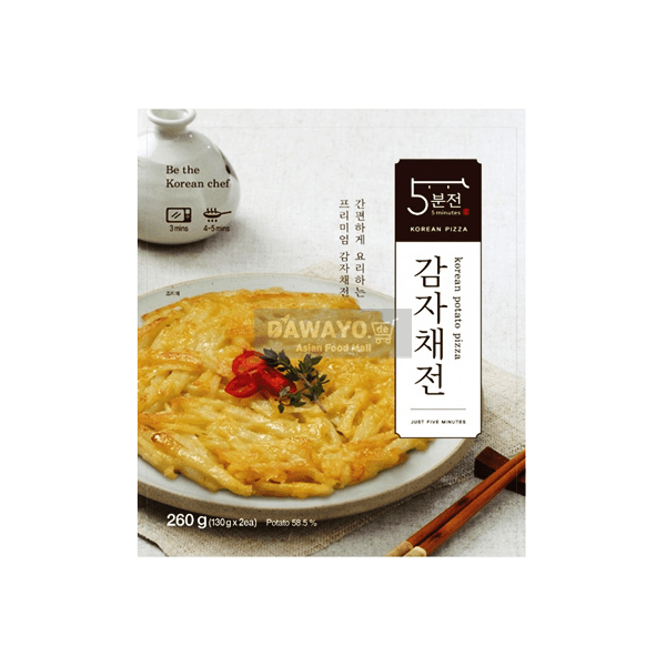 Five minutes ago, 260g of potato pancake