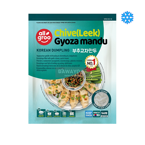 올그루 부추교자 만두 540g