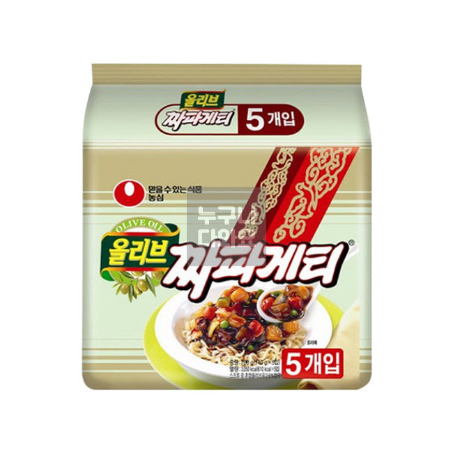 [내수용] 농심 올리브 짜파게티 멀티 700g(140g*5)