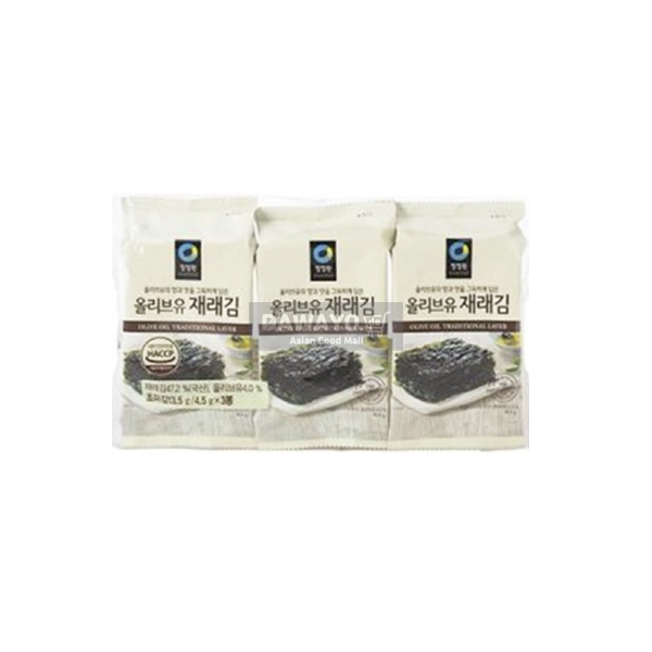 Chungjungone Olivenöl Seetang 3 Stück 13,5g (4,5g*3)