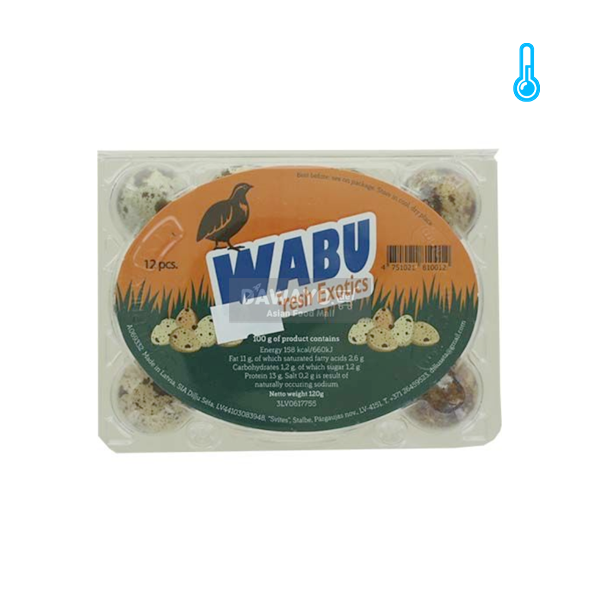 WABU 메추리알 12개입