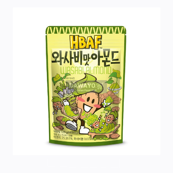 HBAH Wasabi Flavored Almonds 120g