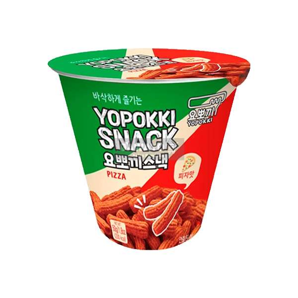 Yopokki Snack Cup Pizza-Geschmack 50g
