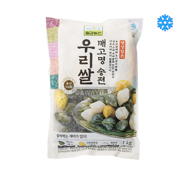 Chilgap Songpyeon aus Reismehl mit Sesam, 1kg