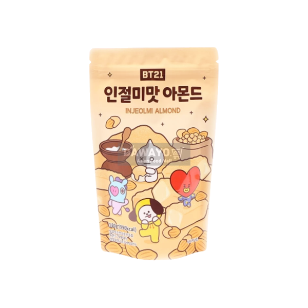 BT21 Injeolmi-flavored Almonds 180g