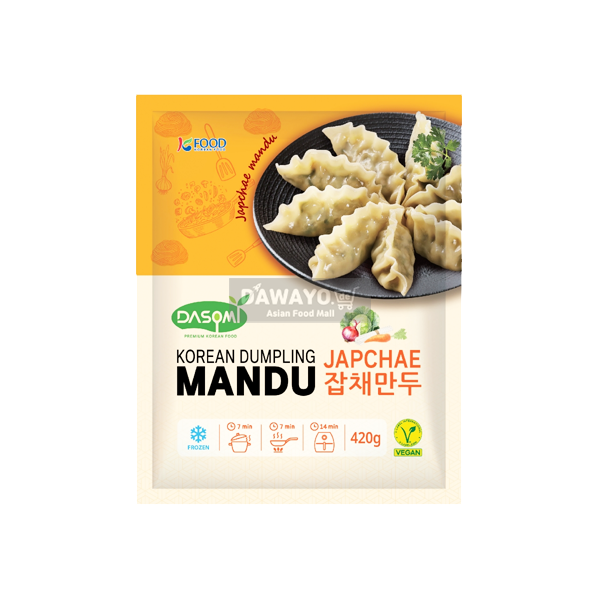 Dasomi Vegane Japchae-Teigtaschen 420g