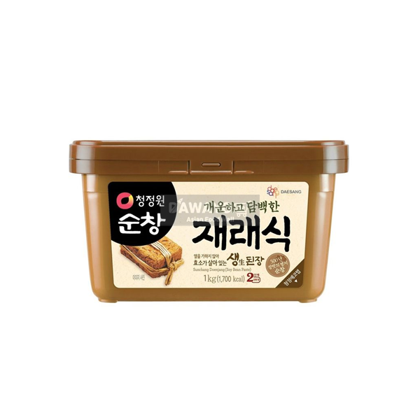 청정원 순창 재래식 생 된장 1kg