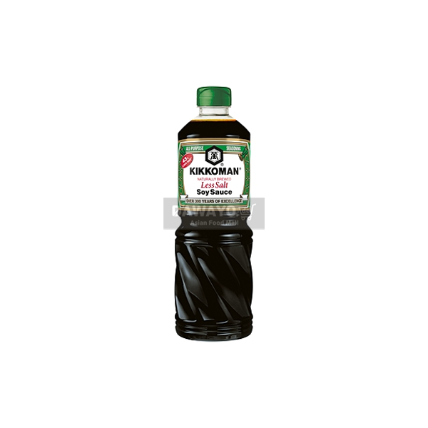 키코망 저염 간장 PET 975ml