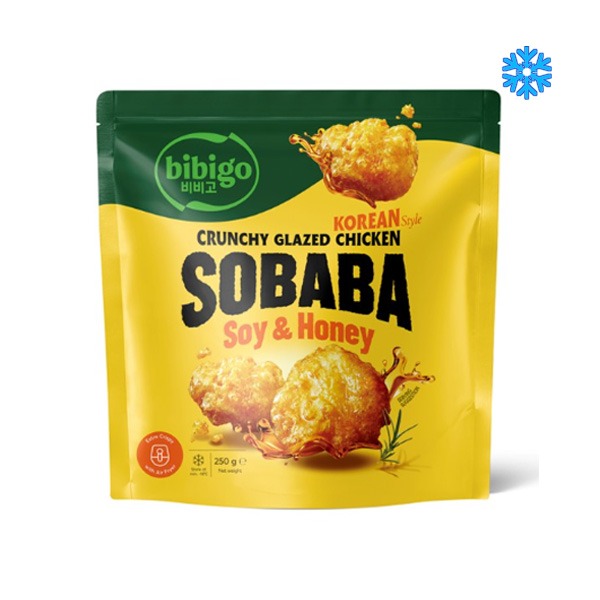 비비고 소바바 치킨 간장 & 허니 250g