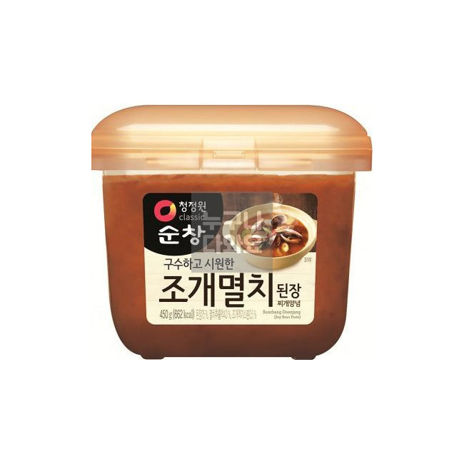 [내수용] 구수하고 시원한 청정원 조개멸치 된장찌개 450g(육수없이 끓여도 맛있어요!)