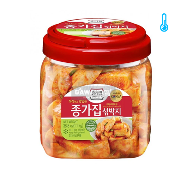 Jongga Seokbakji (cubed radish kimchi) 1.1kg