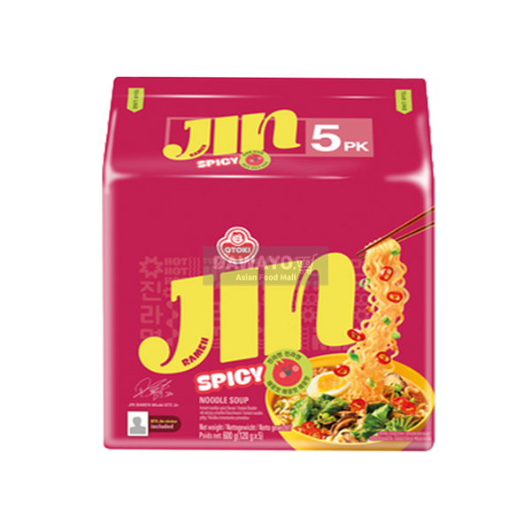 오뚜기 진라면 매운맛 멀티 600g(120g*5)