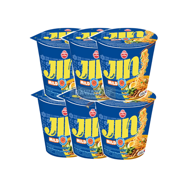 Ottogi Jin Ramyeon milder Geschmack 390g (65g*6 Stück) 1 Box