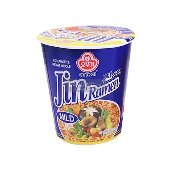 Ottogi Jin Ramen Mild Small Cup 65g