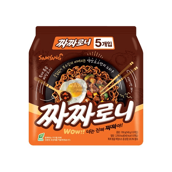 [내수용] 삼양 짜짜로니 멀티 (140g*5)