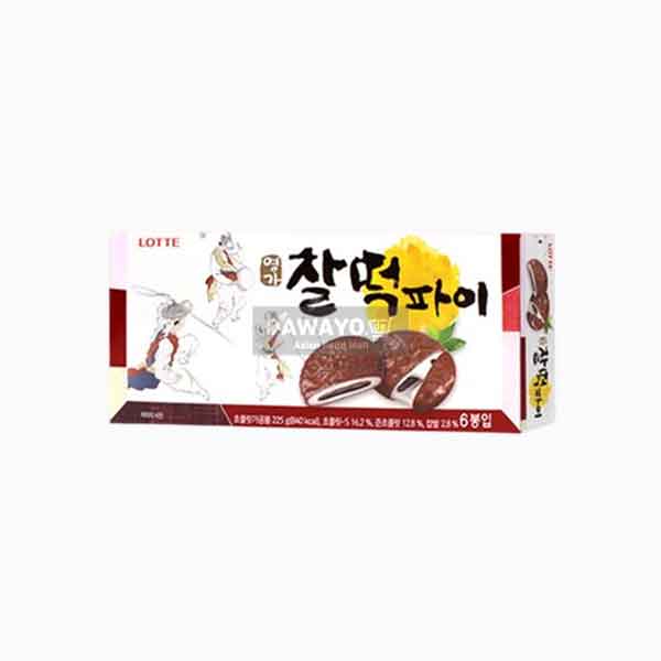 [내수용] 롯데 명가 찰떡파이 210g(35g*6)