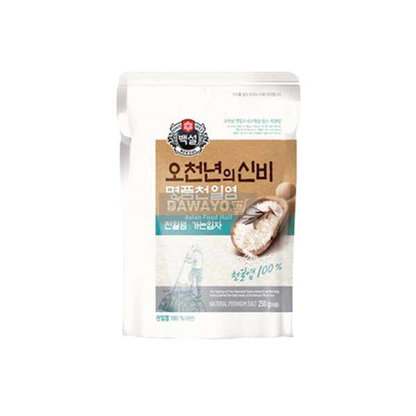 Beksul 5000-Year Mystery Premium Bay Salt Fine Grain 250g