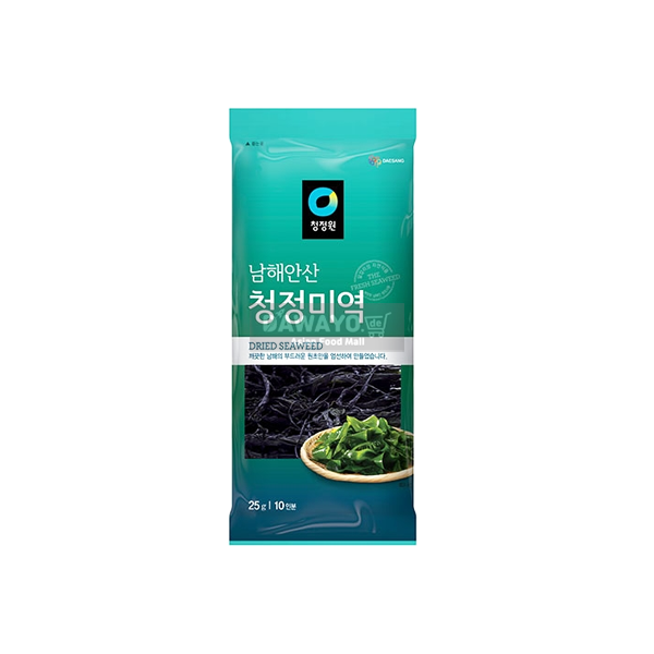 Chungjungone sauberes Seetang aus der südlichen Küstenregion, 25g