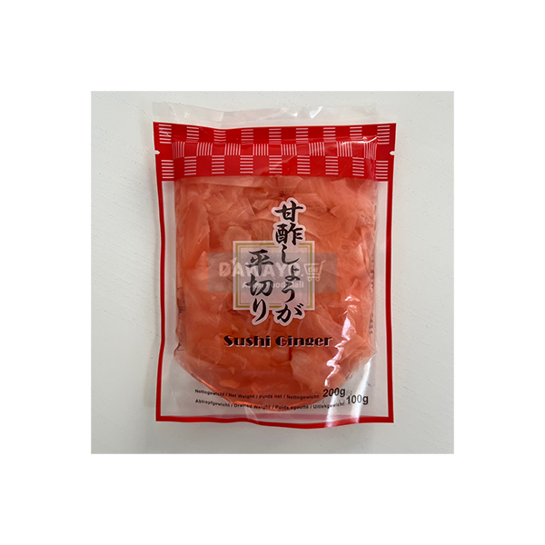 100 g rosafarbener Sushi-Ingwer für Daruma