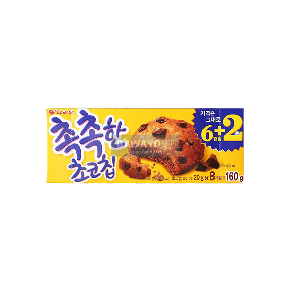 오리온 촉촉한 초코칩 160g (20g*8개입)