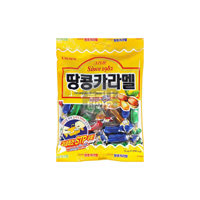 !Angebot! Crown Erdnuss-Karamell 120g