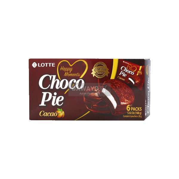 !Sale! Lotte Cacao Choco Pie 168g (28g*6)