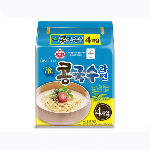 [내수용] 오뚜기 콩국수 라면 540g(135g*4)
