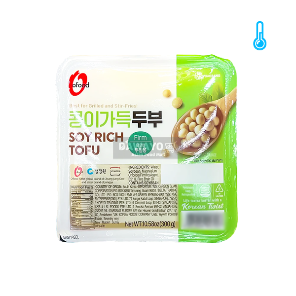 Jongga Kong-i Gadeuk Tofu (zum Braten) 300 g