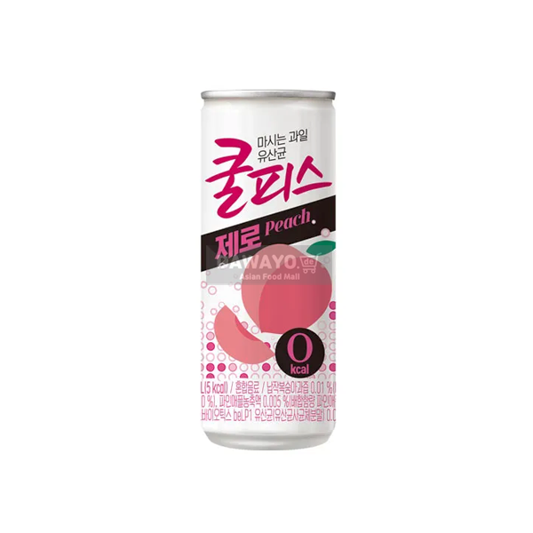 [Domestic] Dongwon Drinking Fruit Lactobacillus Coolpis Zero Peach Can 230ml (+Deposit)