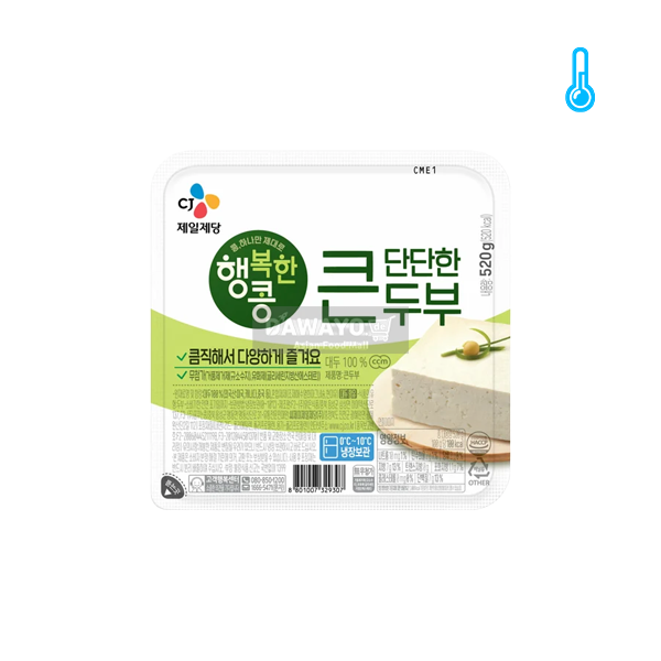 Bibigo Happy Bean Großer Tofu 520g