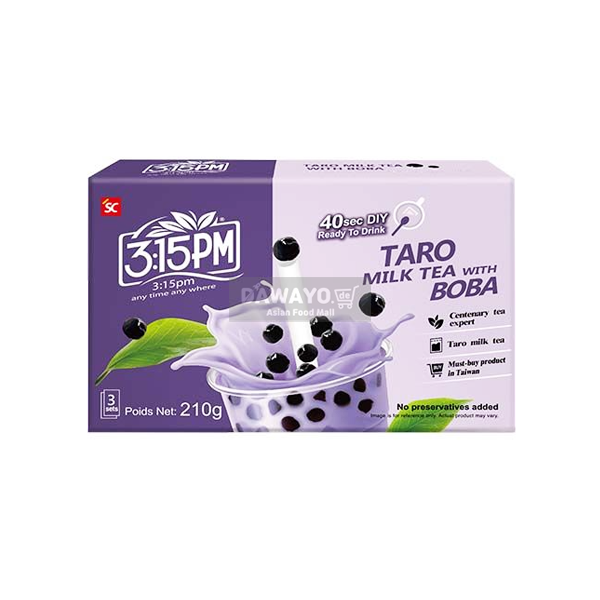 15:15 Uhr Taro Bubble Milchtee 210g (70g*3 Stück)