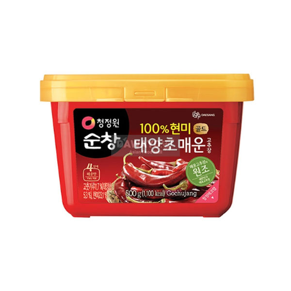 [Domestic] Chungjungone 100% Brown Rice Taeyangcho Spicy Gochujang 500g