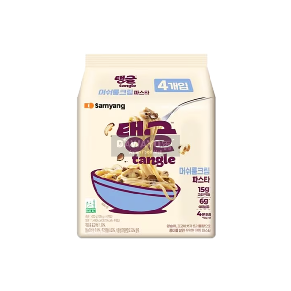 [Inländisch] Samyang Tangled Mushroom Pasta Multi 420g (105g*4 Stück)