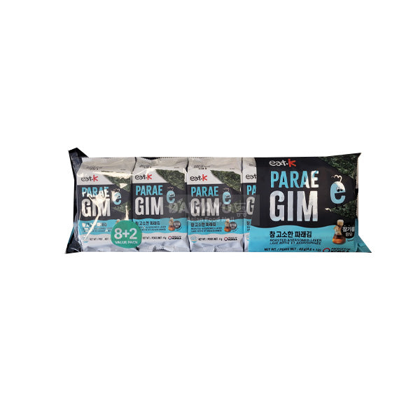 eat-K Sehr nussiges koreanisches Grünkohl-Seetang 8+2 (4g*10) 40g