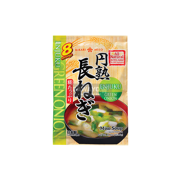 Hikari Enjuku Lauch Miso Suppe 153g (8er-Pack)