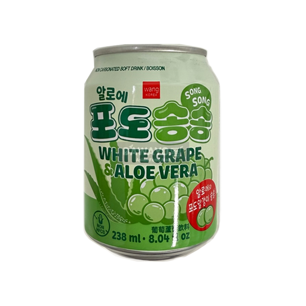Wang Aloe Grape Drink 238ml (+deposit)