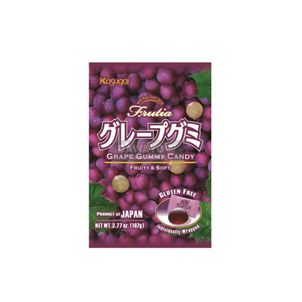 Kasugai Frutia Gummibonbons Traube 107g