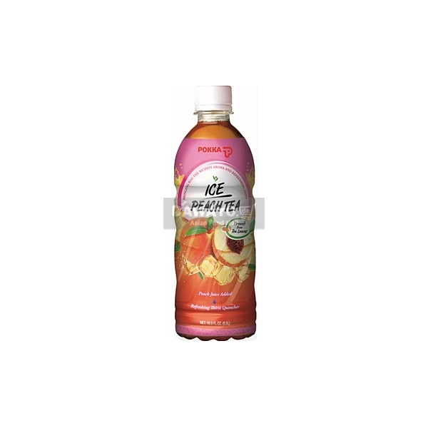 POKKA Eistee Pfirsichgeschmack 500ml (inkl. Pfand)