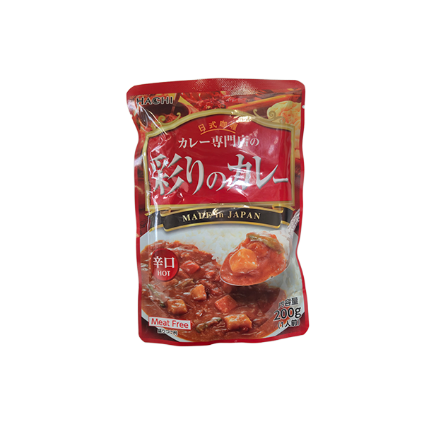 Hachi Curry ohne Fleisch scharf 200g